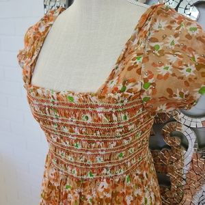 Summer bohemian dress boho